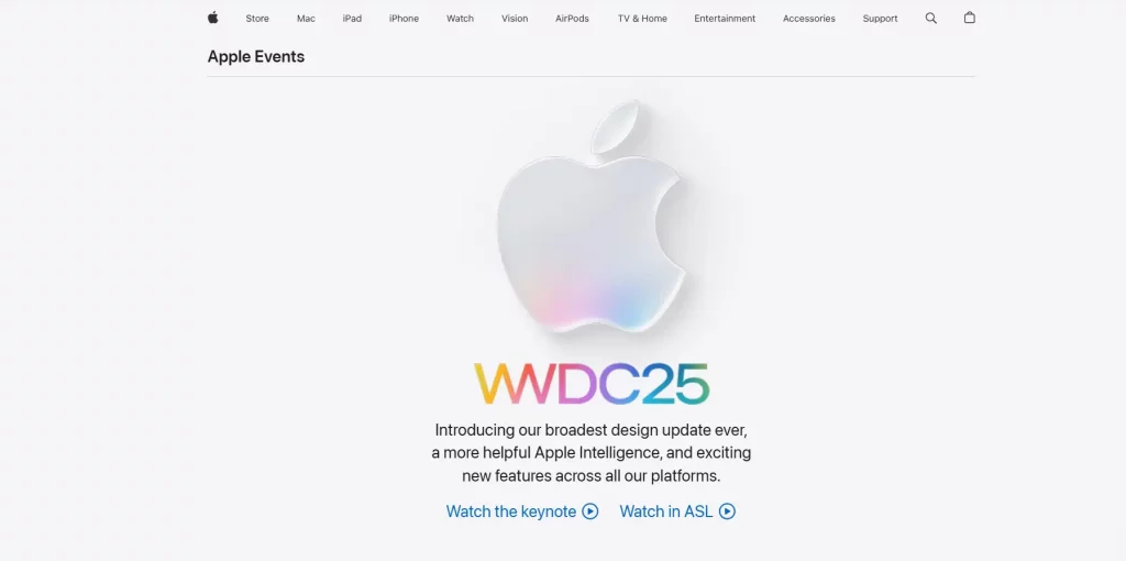 Apple's e-commerce website