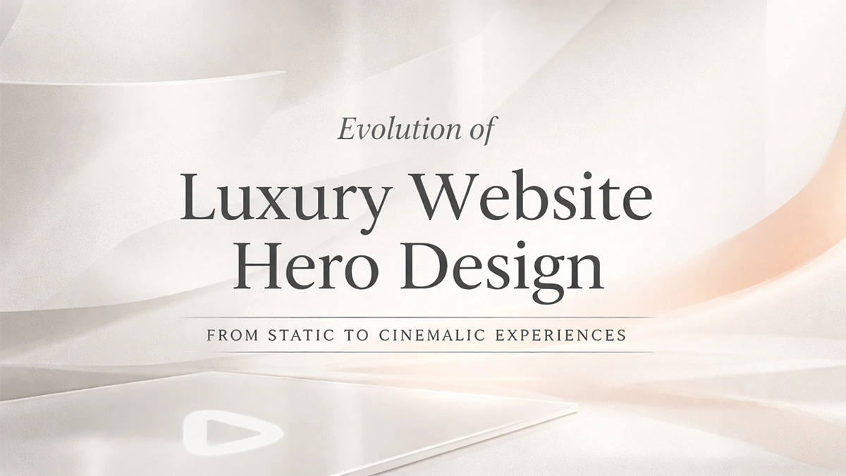 Why Are Premium Brands Moving Beyond Hero Sections?