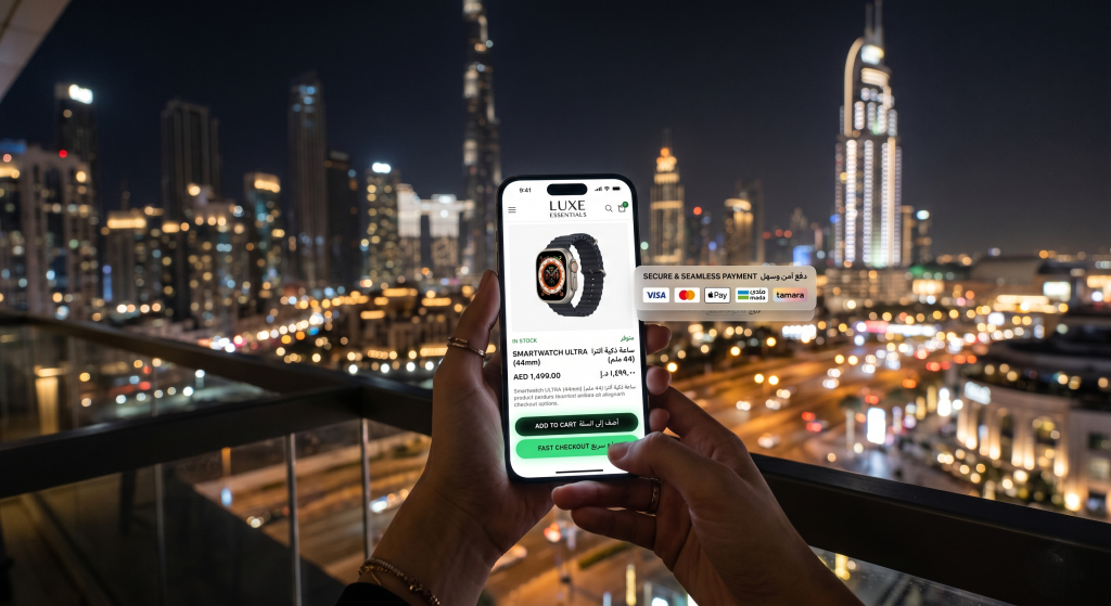 ecommerce web design dubai