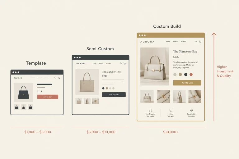 ecommerce website cost in dubai