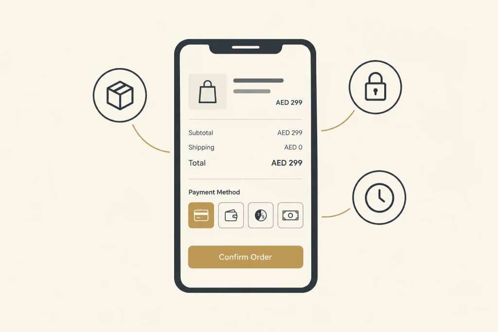 uae ecommerce checkout